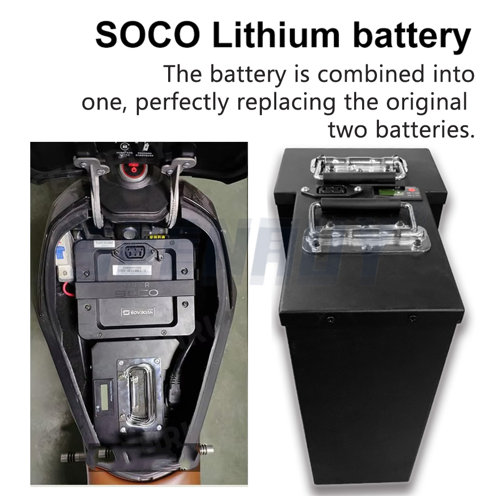Super Soco TC TSแบตเตอรี่ขนาดใ - 72V 30Ah Lifepo4 Battery Pack บทวิจารณ์และราคา
